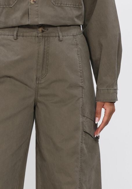 Groene CO'COUTURE Broeken/jumpsuits EVELYNCC BARREL LL PANT - large