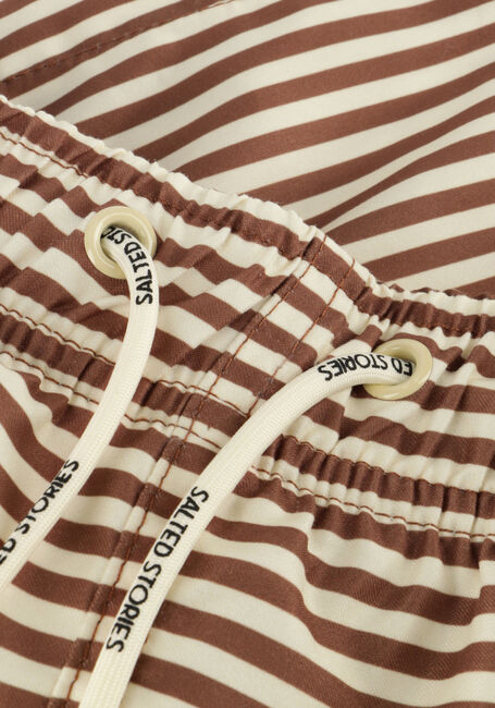 SALTED STORIES Shorts de bain SHAWN en marron - large