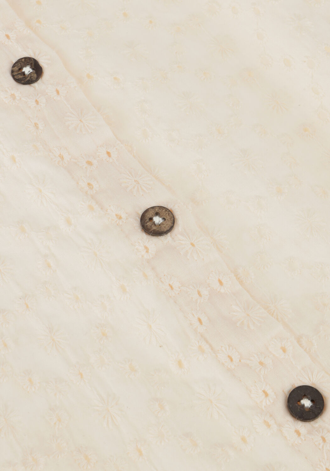 Witte YOUR WISHES  SCHIFFLY PUFF SLEEVE BLOUSE - large