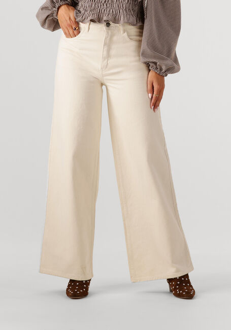 BY-BAR Wide jeans JADEN OFF WHITE PANT Blanc - large