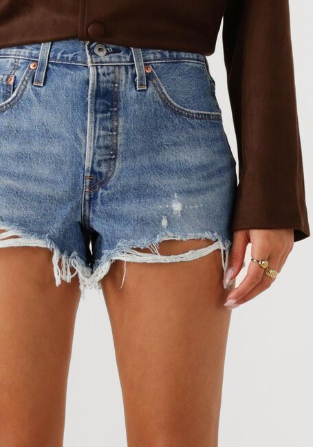Lichtblauwe LEVI'S Jeans 501 ORIGINAL SHORT OXNARD ATHENS MID - large