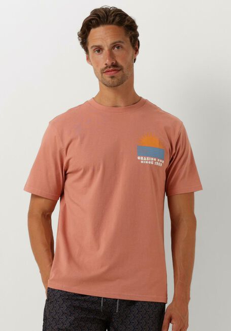 SHIWI T-shirt MEN SUNSET T-SHIRT en rose - large