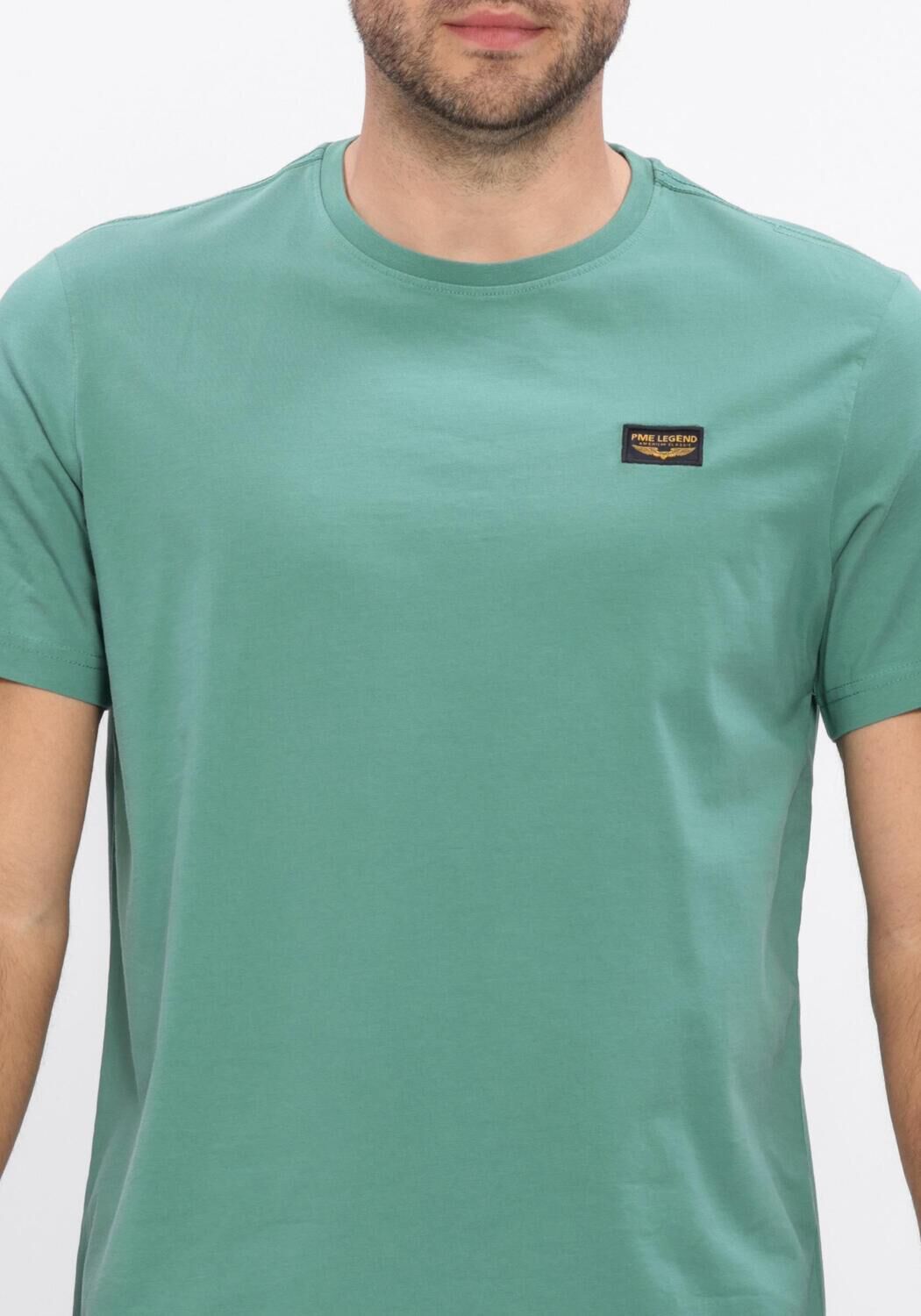 PME LEGEND Polo SHORT SLEEVE R-NECK AMERICAN CLASSIC en vert - large