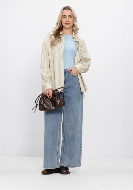 MODSTR&Ouml;M Haut IGORMD SHORT T-SHIRT Bleu clair - large