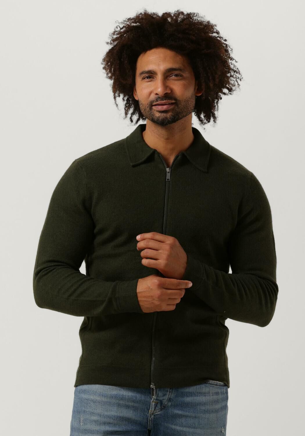 Cardigan vert 2025 homme