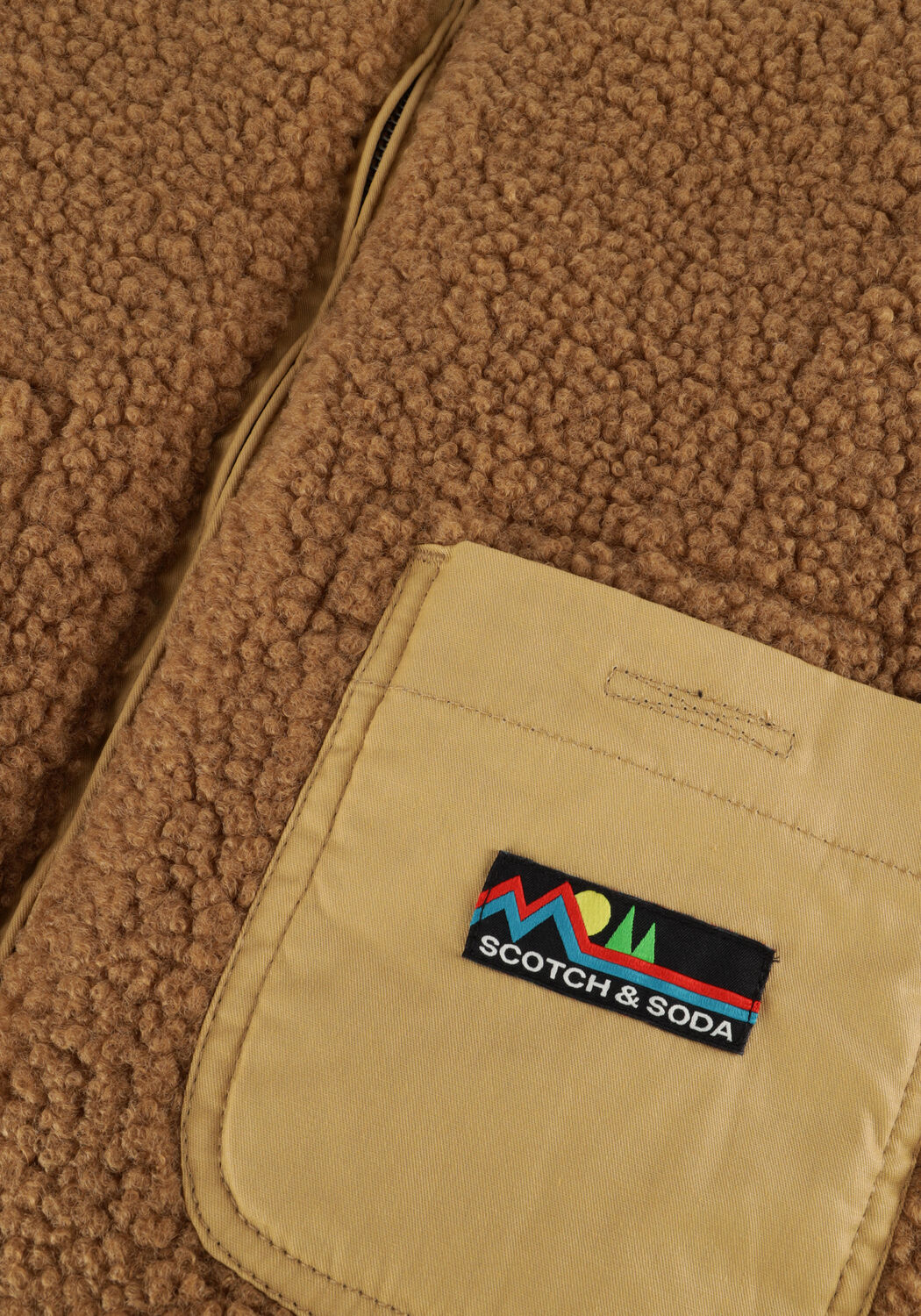 SCOTCH & SODA Veste sans manches REVERSIBLE PADDED BODYWARMER en vert - large