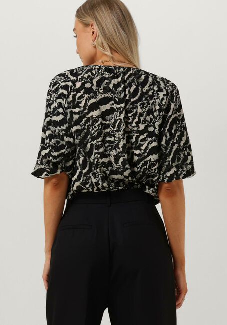 VANILIA PUFF SLEEVE TOP Blouses en gris - large