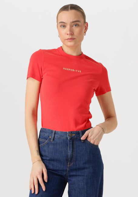 HARPER & YVE Haut CAMMY-SS en rouge - large