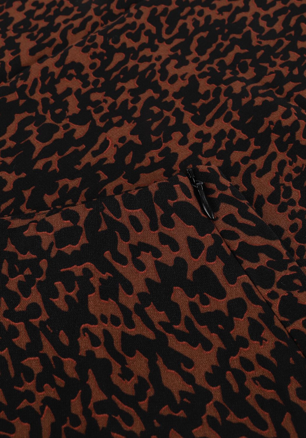 ANOTHER LABEL Mini-jupe VARME SKIRT en marron - large