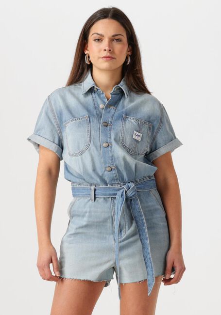 LEE Combishorts CHORE SHORTALL Bleu clair - large
