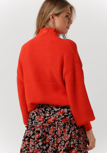 MSCH COPENHAGEN Col roulé MAGNEA RACHELLE RIB PULLOVER en orange - large