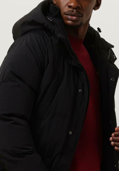 PUREWHITE Jack LONG PADDED JACKET WITH POCKETS en noir - large