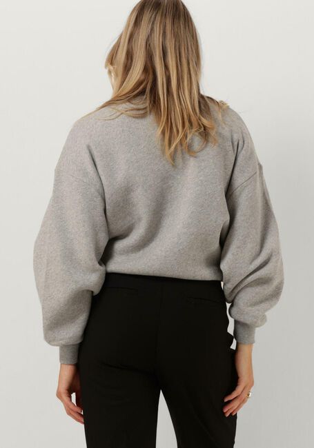 Grijze BY-BAR Sweater BIBI LUCKY VINTAGE SWEATER - large