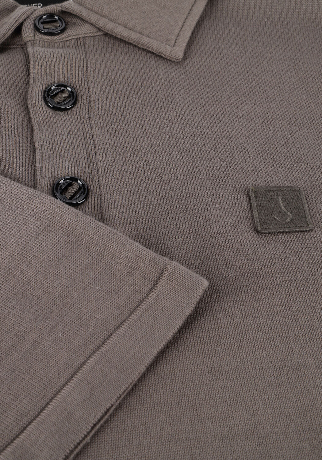 BUTCHER OF BLUE Polo CLIFDEN CO POLO SS en vert - large