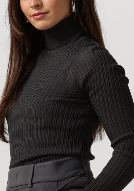 VANILIA Col roulé FITTED RIB COLTRUI en gris - large
