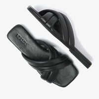 Zwarte VIA VAI Slippers KIKI LOT - medium