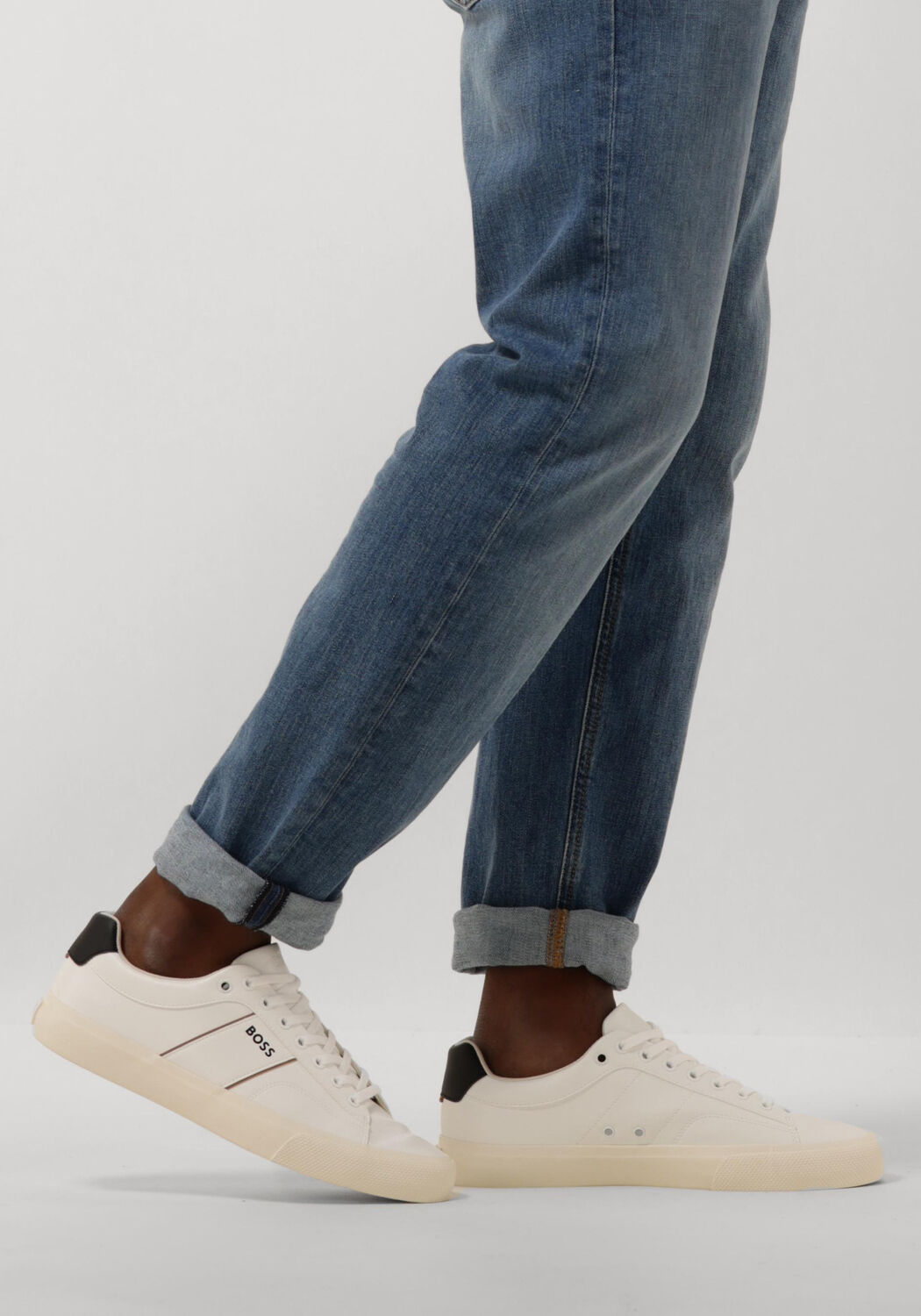 Witte BOSS Sneakers AIDEN_TENN - large