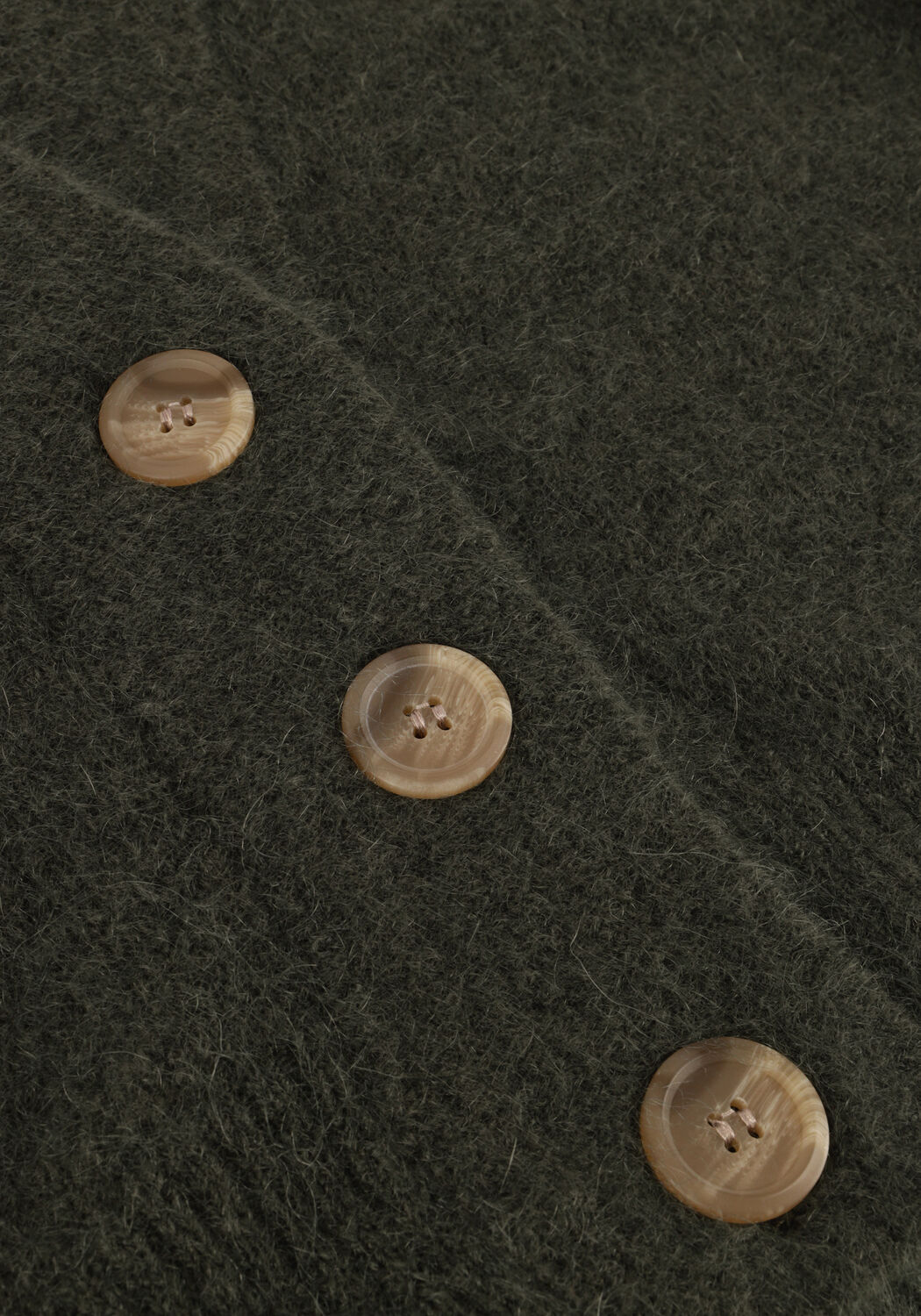 SECOND FEMALE Gilet BROOKLYN KNIT CARDIGAN Vert fonc&eacute; - large