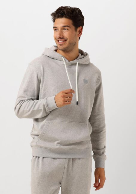 SCOTCH & SODA LOGO HOODIE Pulls & Gilets en gris - large