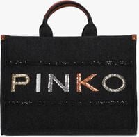 Zwarte PINKO Shopper SHOPPER DENIM - medium