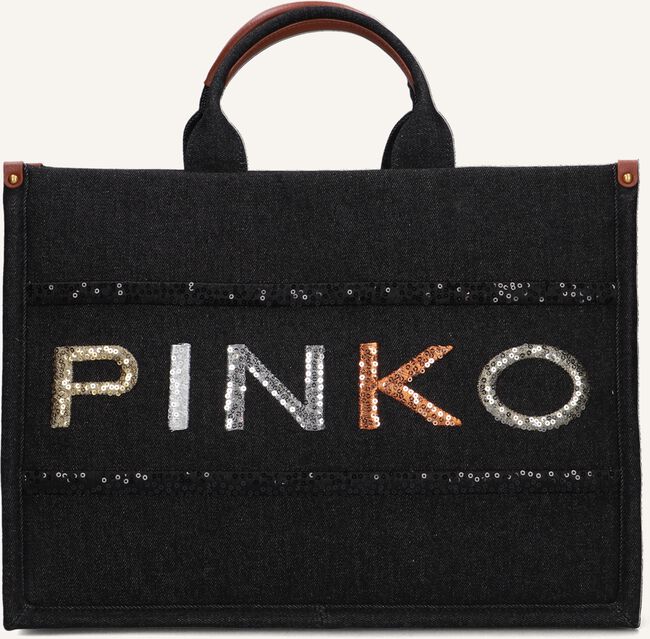 Zwarte PINKO Shopper SHOPPER DENIM Zwarte PINKO Shopper SHOPPER DENIM - large