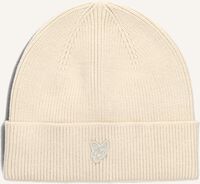 Ecru LYLE & SCOTT Muts TONAL EAGLE BEANIE Ecru LYLE & SCOTT Muts TONAL EAGLE BEANIE - medium