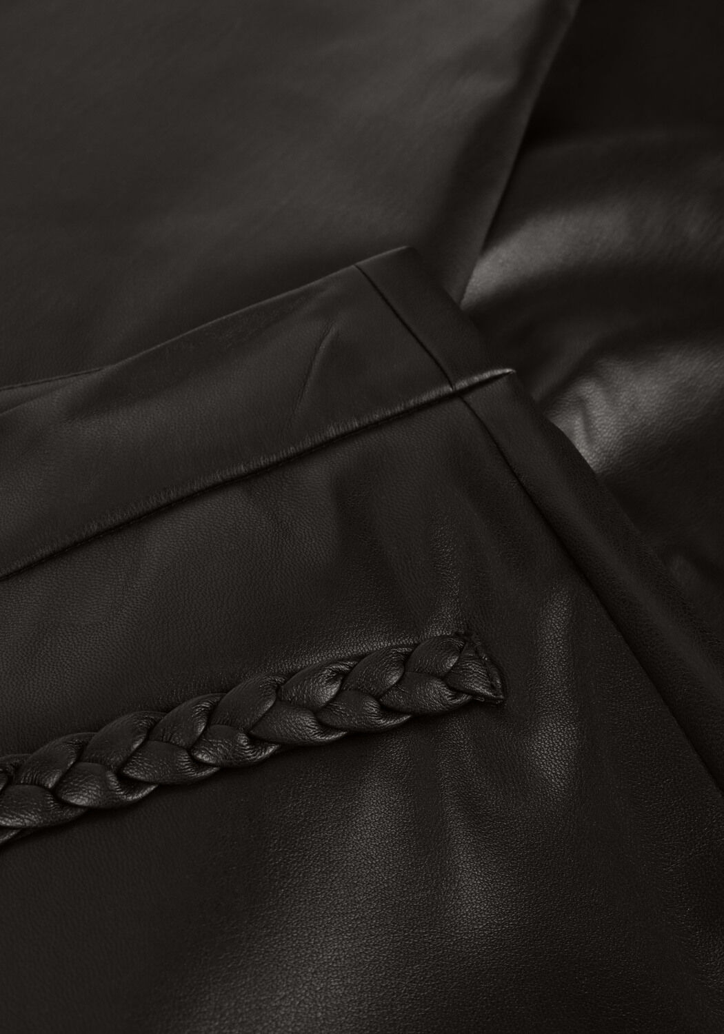 Zwarte LIU JO Pantalon PANT.TS LUNGO SPALMATO - large