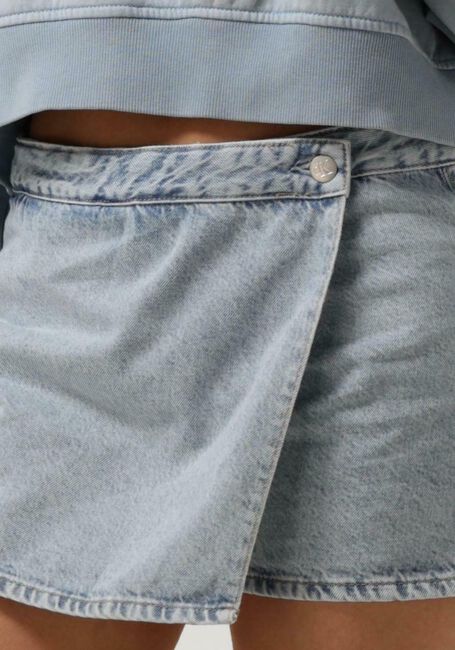 Blauwe CALVIN KLEIN Jeans WRAP SKORT - large