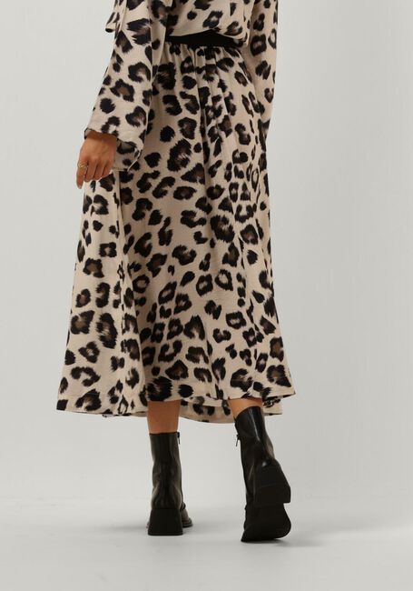 Bruine MSCH COPENHAGEN Maxirok MSCHMANISA TAILA SKIRT AOP - large