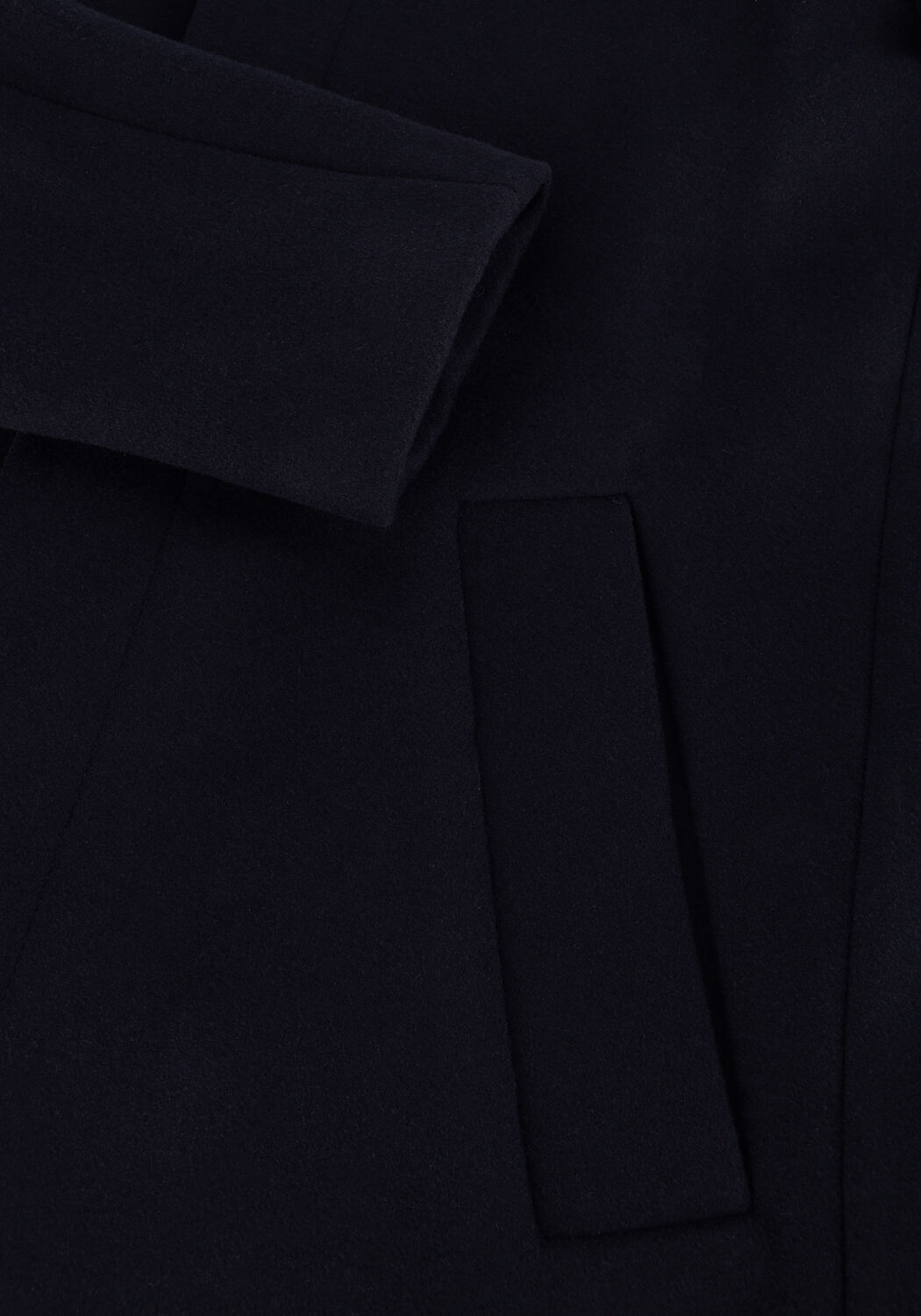 Donkerblauwe MATINIQUE Mantel HARVEY - large