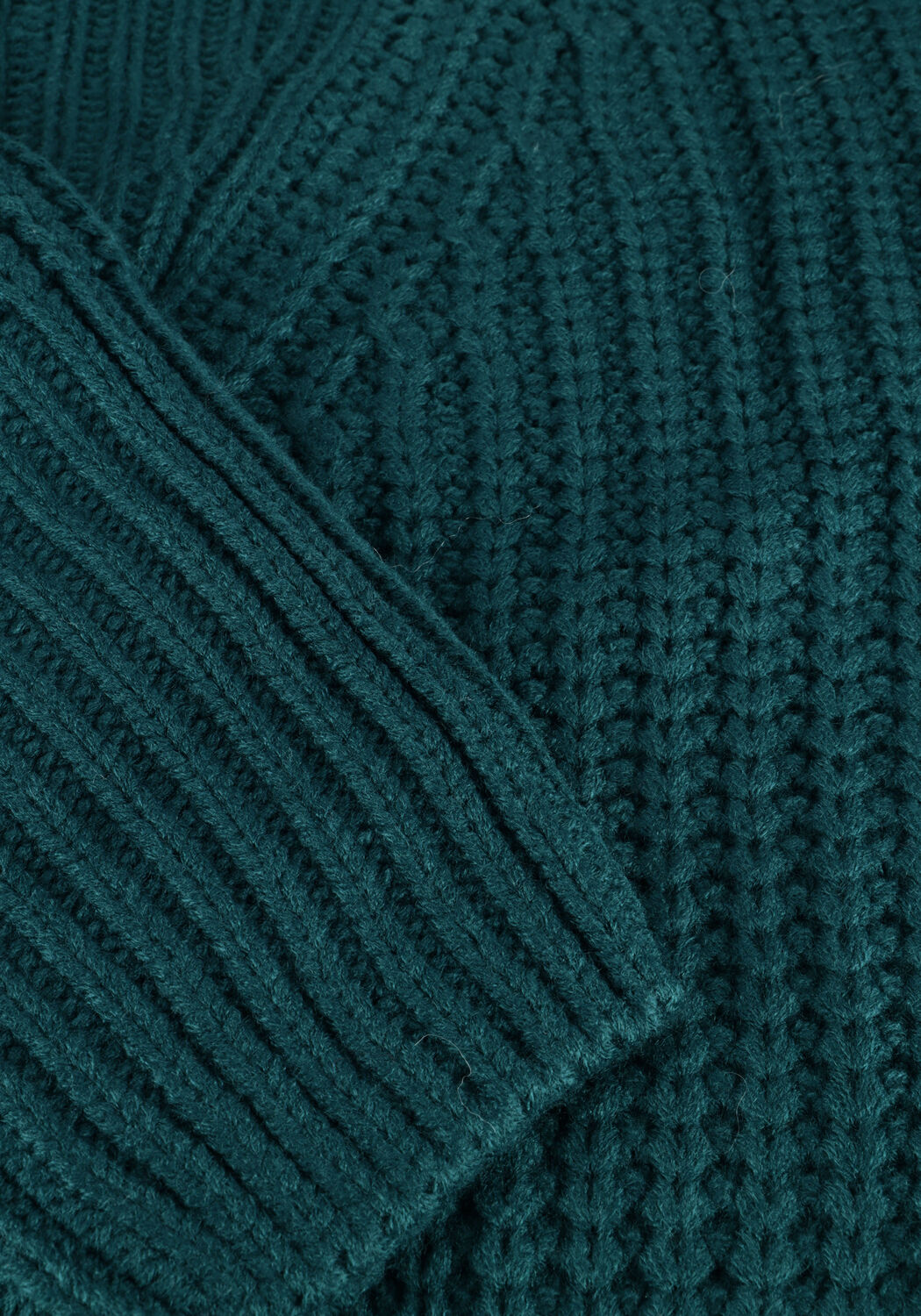 COLOURFUL REBEL Pull YFKE KNITWEAR ZIP PULLOVER en vert - large