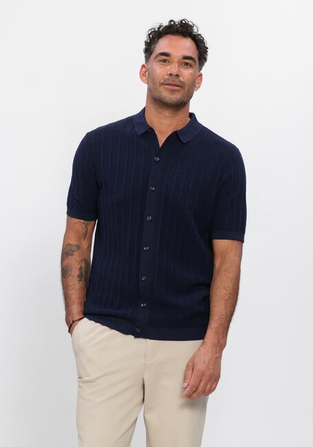 BLUE INDUSTRY Polo POLO Bleu fonc&eacute; - large