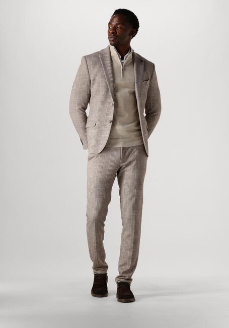 Witte PROFUOMO Klassiek overhemd FINE TWILL - SLIM FIT - NON IRON - large