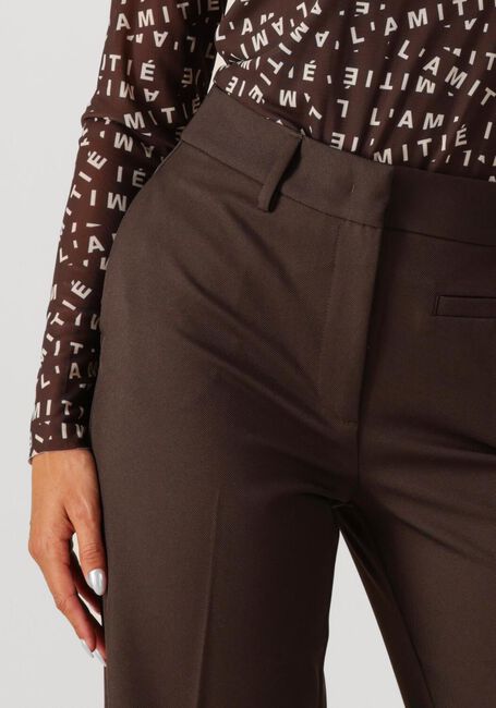 Bruine HAUTE L'AMITIÉ Pantalon PREMIERE PLAIN TALL PANT - large