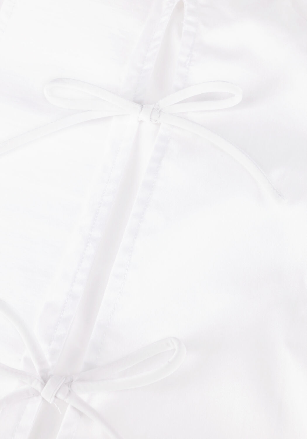 CO'COUTURE POPPY TIE SLEEVE SHIRT Blouses en blanc - large