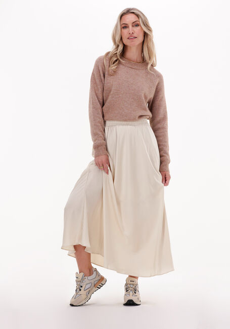 MODSTR&Ouml;M Jupe midi REIGN SKIRT Cr&egrave;me - large