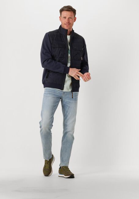 PME LEGEND Jack ZIP JACKET SWEAT MIXED PADDED en noir - large