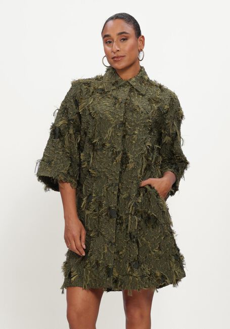 COPENHAGEN MUSE Mini robe CMJANY-DRESS Vert fonc&eacute; - large