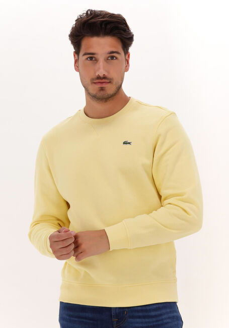 Gele LACOSTE Sweater 1HS1 MEN'S SWEATSHIRT 1121 - large