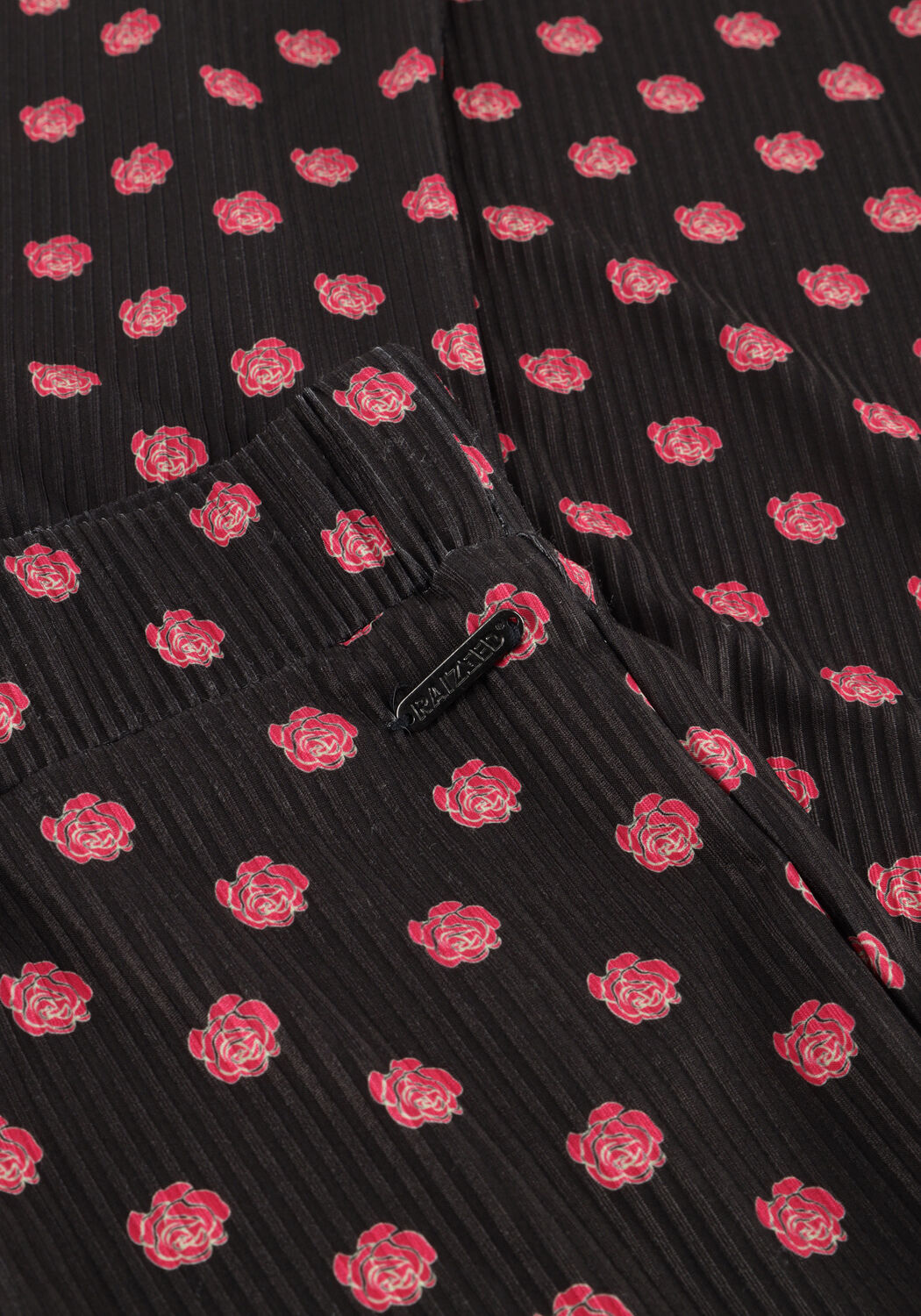 Zwarte RAIZZED Wijde broek PARISA - large