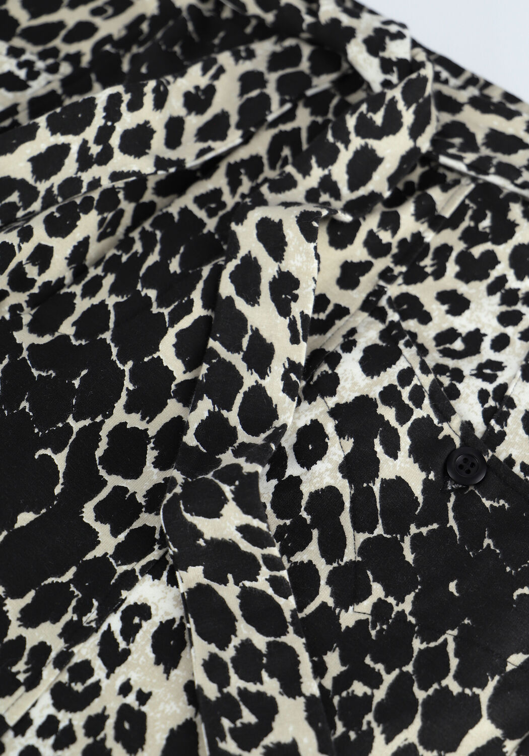 10DAYS  HIGH WAIST JOGGER LEOPARD en marron - large