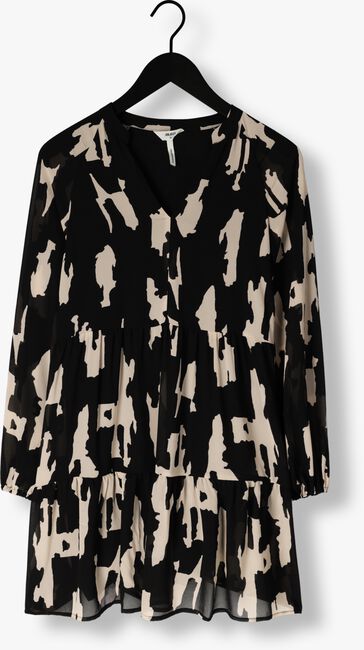 Zwarte OBJECT Mini jurk OBJMILA GIA L/S DRESS - large