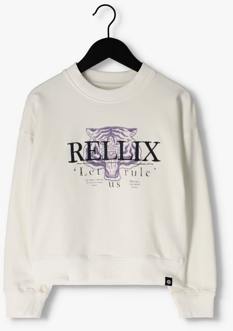 RELLIX Chandail SWEATER TIGER RELLIX en blanc - large