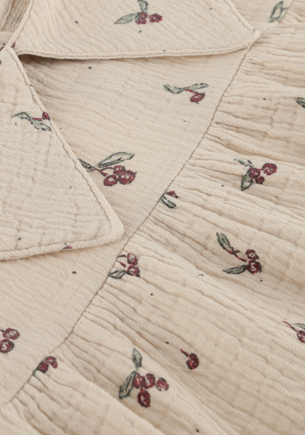 PLAY UP PRINTED WOVEN DRESS G Robes &Eacute;cru - large