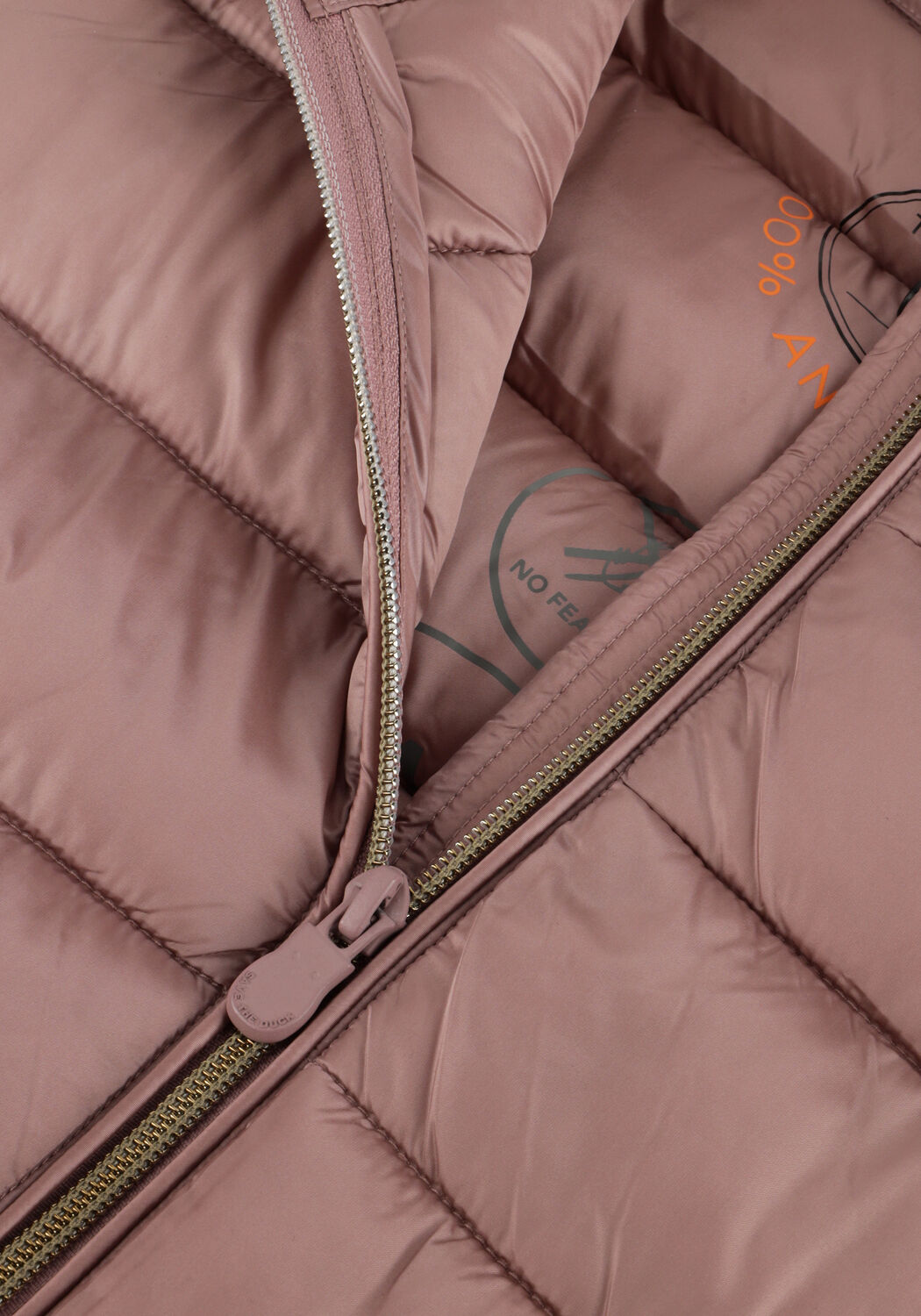 SAVE THE DUCK Veste matelass&eacute; ELSIE en rose - large