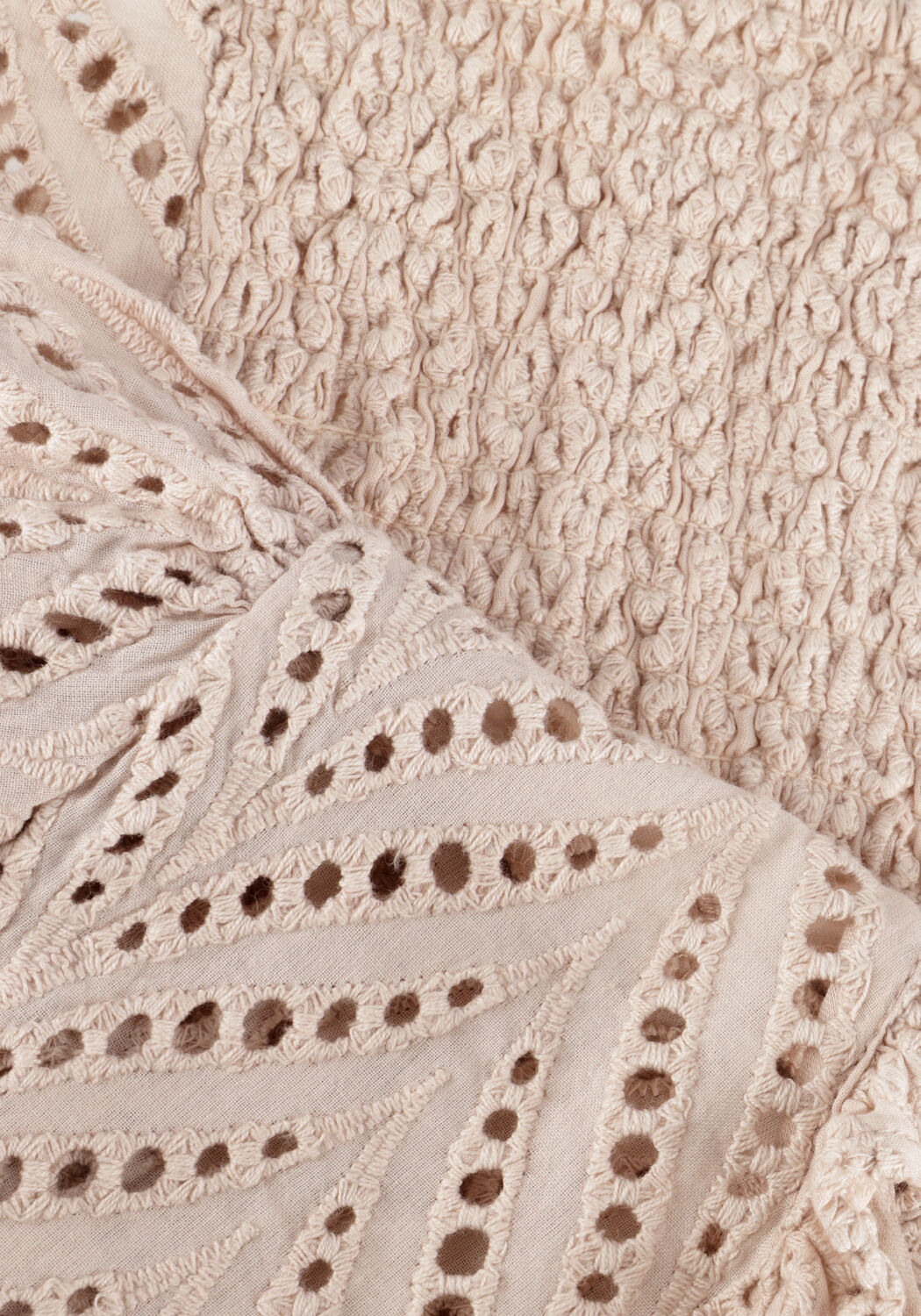 Beige NEO NOIR  RIVOLI WAVE BLOUSE - large