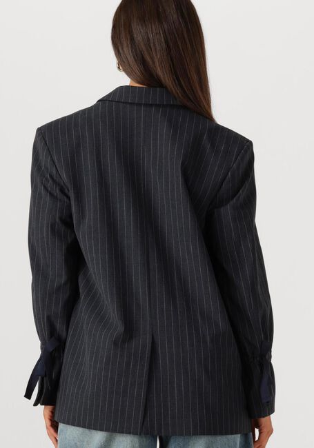 Zwarte SUMMUM Blazer BLAZER BOYFRIEND PINSTRIPE - large