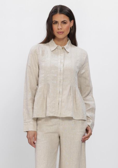 Ecru INWEAR  DILANAIW PLEATED SHIRT - large