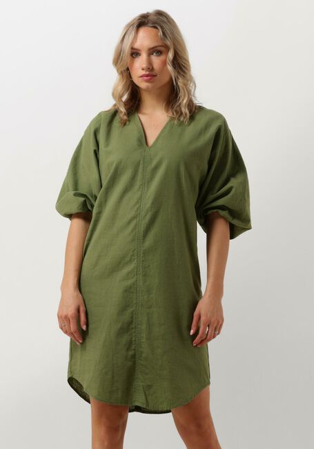 Groene PENN & INK Midi jurk DRESS - large