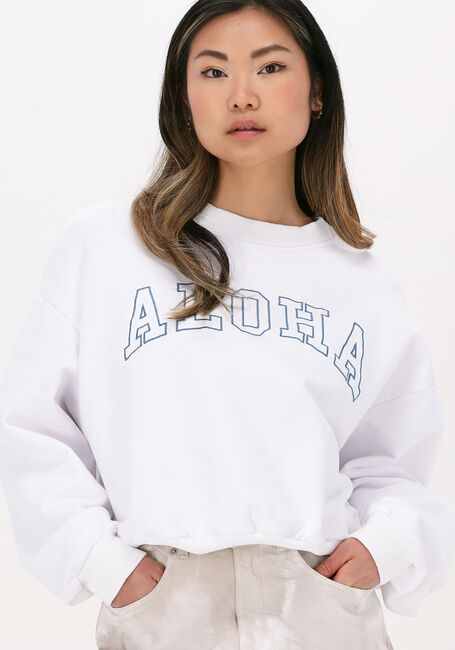 10DAYS Chandail SWEATER ALOHA en blanc - large